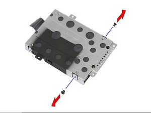 Langkah 4 — Pasang Hard Drive Baru