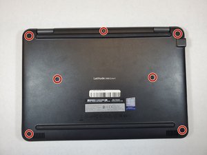 Langkah 1 — Membuka Bagian Belakang Laptop