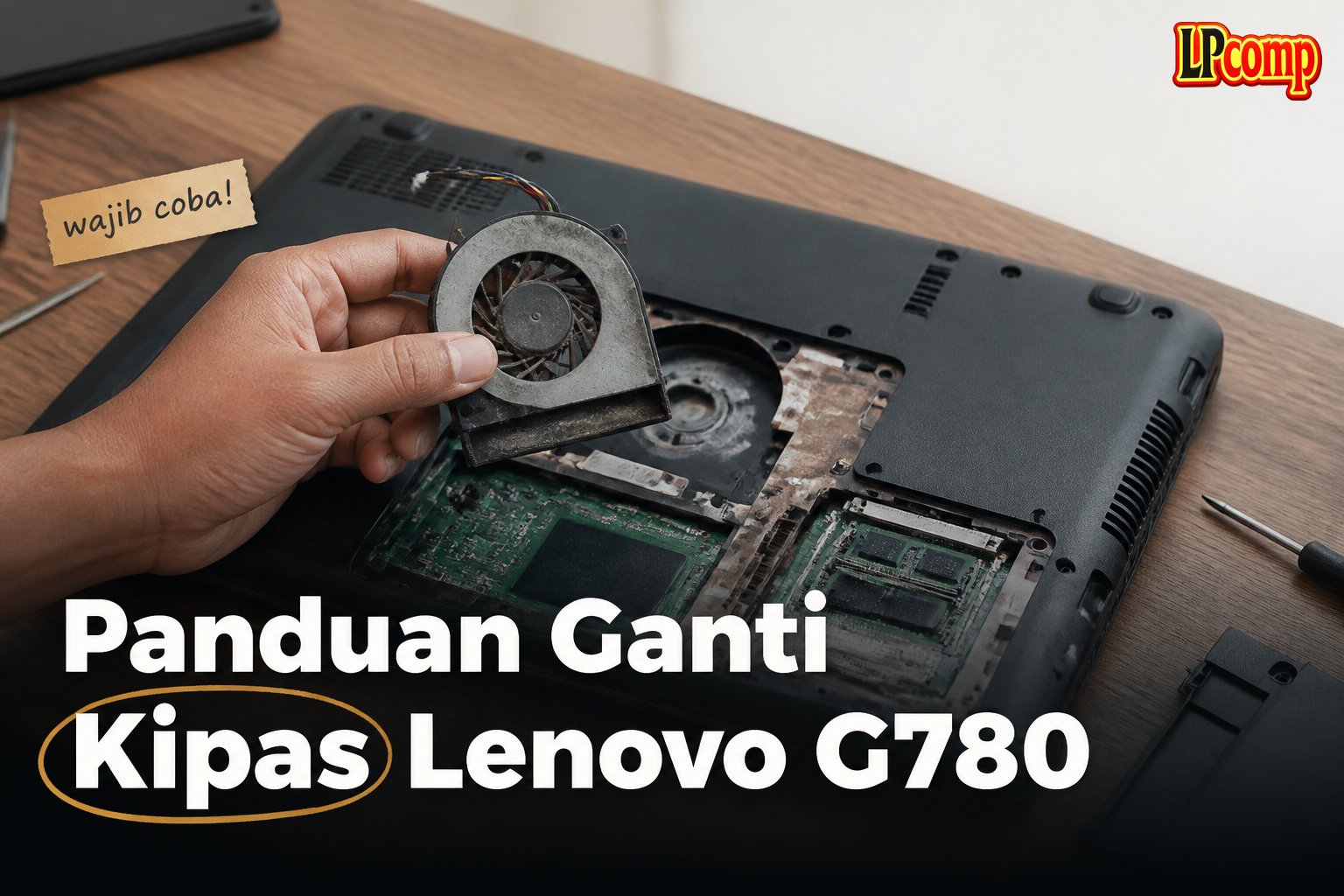 Panduan Ganti Kipas Lenovo G780