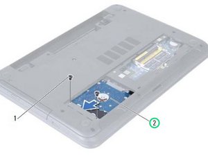 Langkah 2 — Geser Hard Drive ke Depan