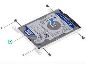 Langkah 4 — Memasang Hard Drive Baru