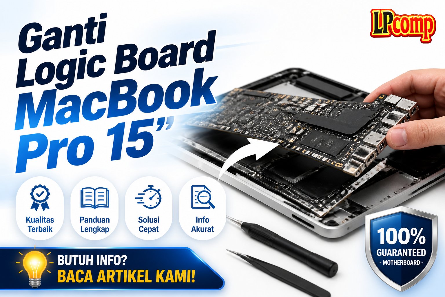 Ganti Logic Board MacBook Pro 15"