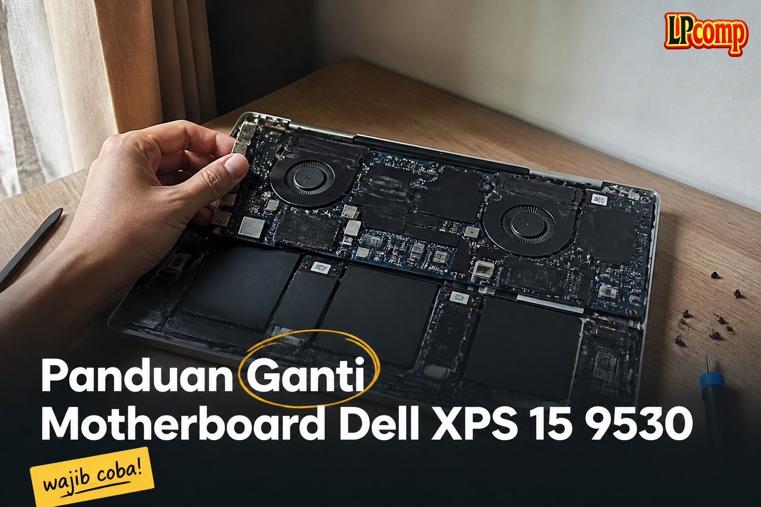 Panduan Ganti Motherboard Dell XPS 15 9530