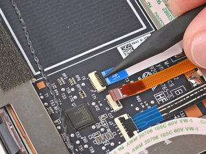 Langkah 6 — Angkat Touchpad Lama
