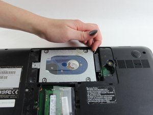 Langkah 3 — Lokasi Hard Drive