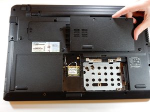 Langkah 2 — Lokasi Hard Drive