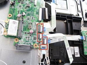 Langkah 5 — Melepas Kabel Ribbon
