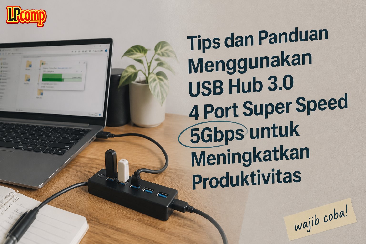 Tips dan Panduan Menggunakan USB Hub 3.0 4 Port Super Speed 5Gbps untuk Meningkatkan Produktivitas