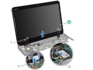 Langkah 5 — Angkat Display Assembly