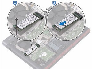 Langkah 3 — Pasang SSD Baru ke Slot