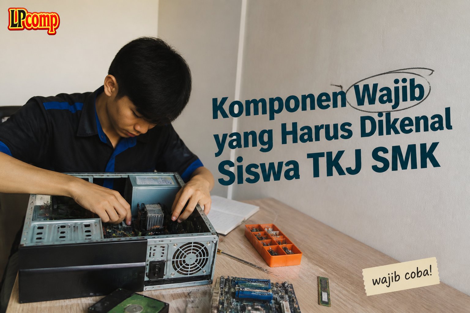 Komponen Wajib yang Harus Dikenal Siswa TKJ SMK
