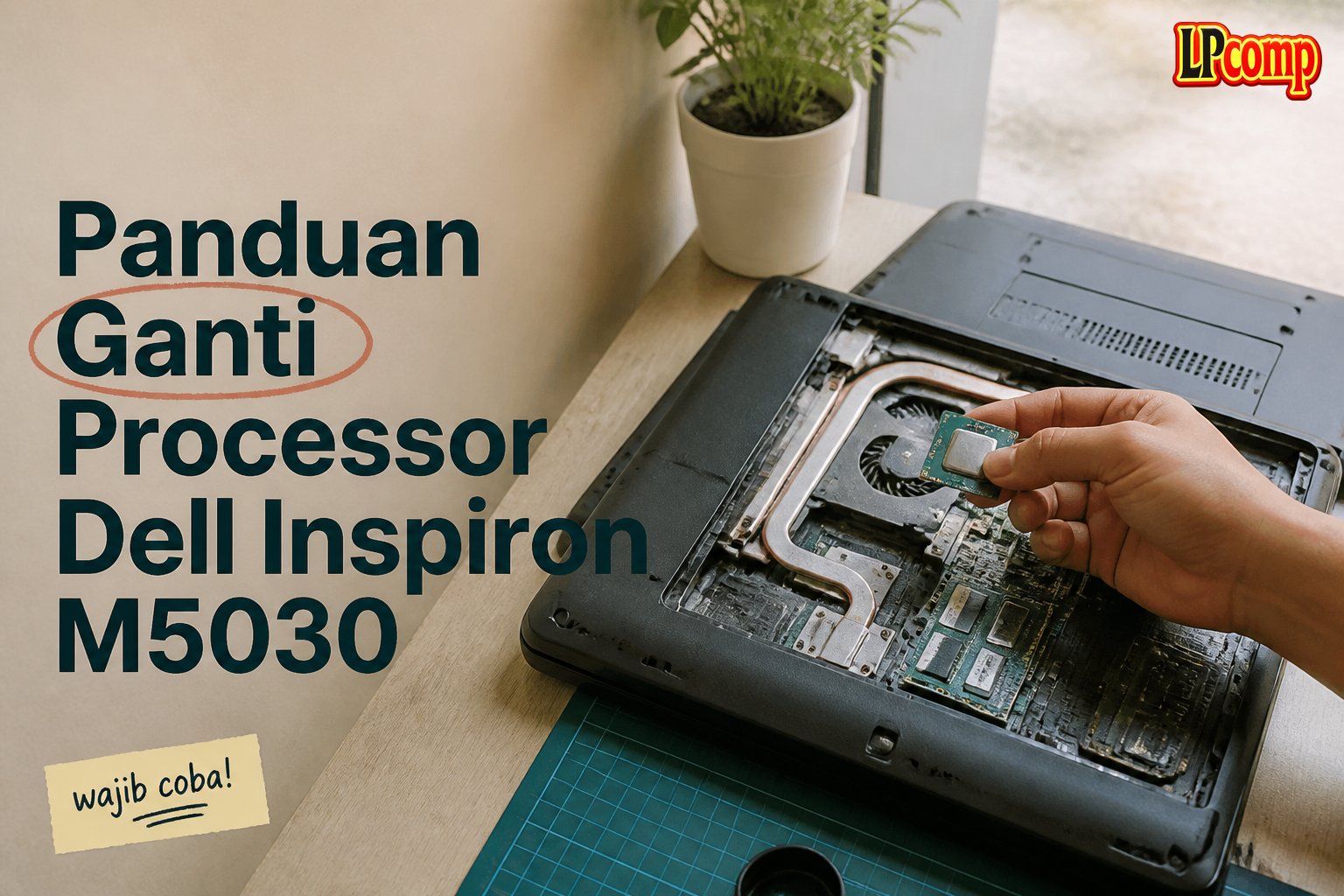 Panduan Ganti Processor Dell Inspiron M5030