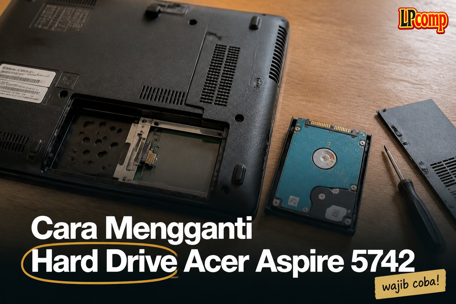 Cara Mengganti Hard Drive Acer Aspire 5742