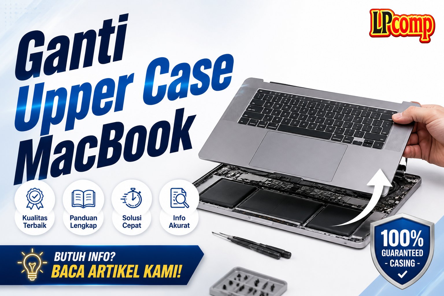 Ganti Upper Case MacBook