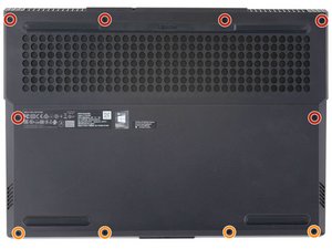Langkah 1 — Membuka Tutup Belakang Laptop