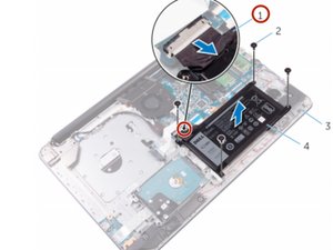 Langkah 2 — Lepaskan Kabel Baterai