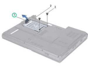 Langkah 4 — Putuskan Kabel Hard Drive