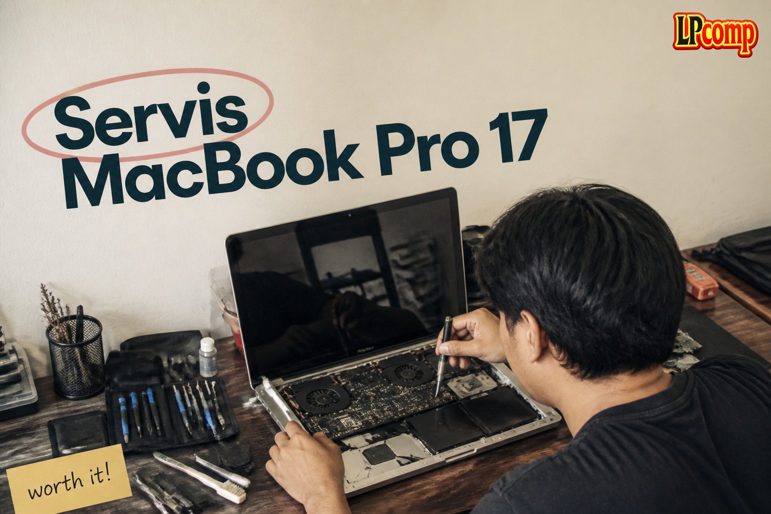 Servis MacBook Pro 17
