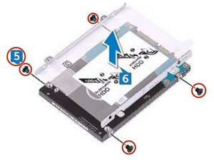 Langkah 5 — Mengganti Hard Drive