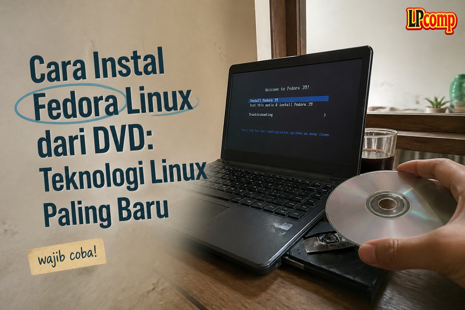 Cara Instal Fedora Linux dari DVD: Teknologi Linux Paling Baru