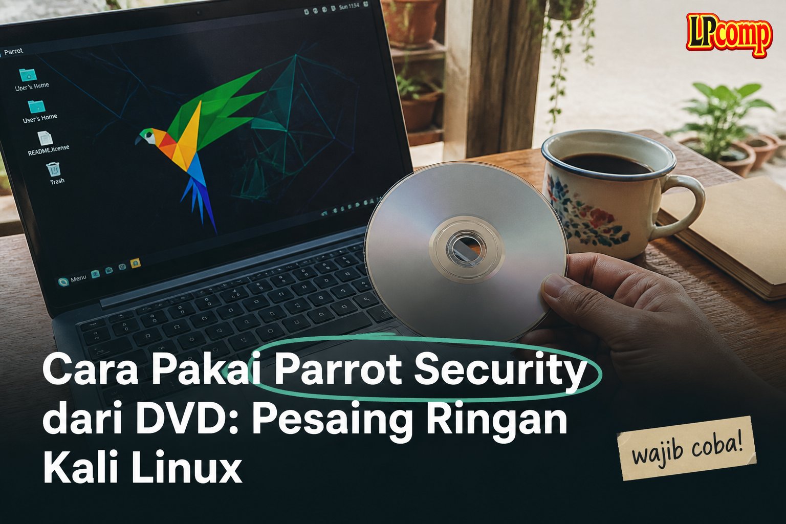 Cara Pakai Parrot Security dari DVD: Pesaing Ringan Kali Linux