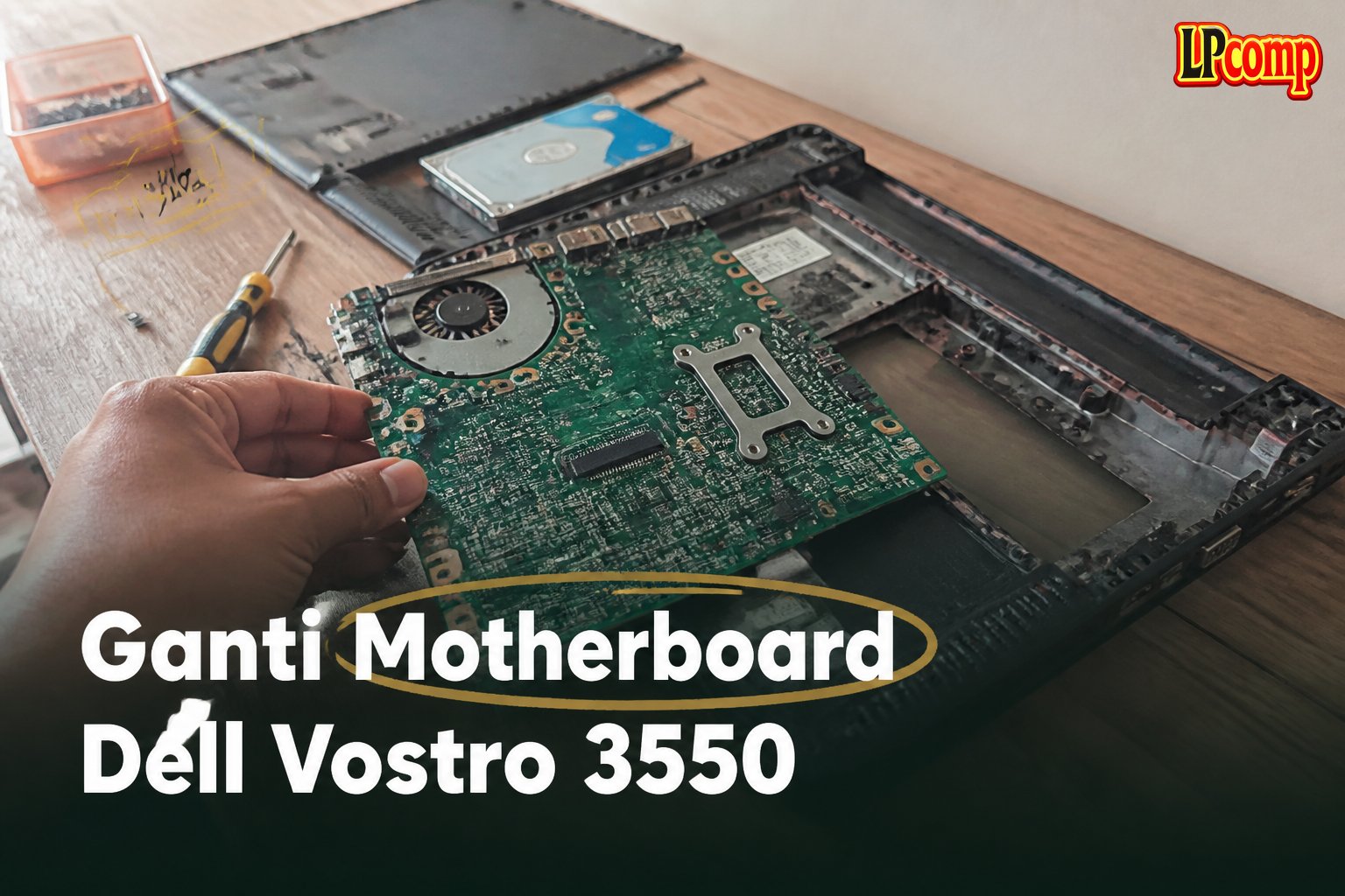 Ganti Motherboard Dell Vostro 3550