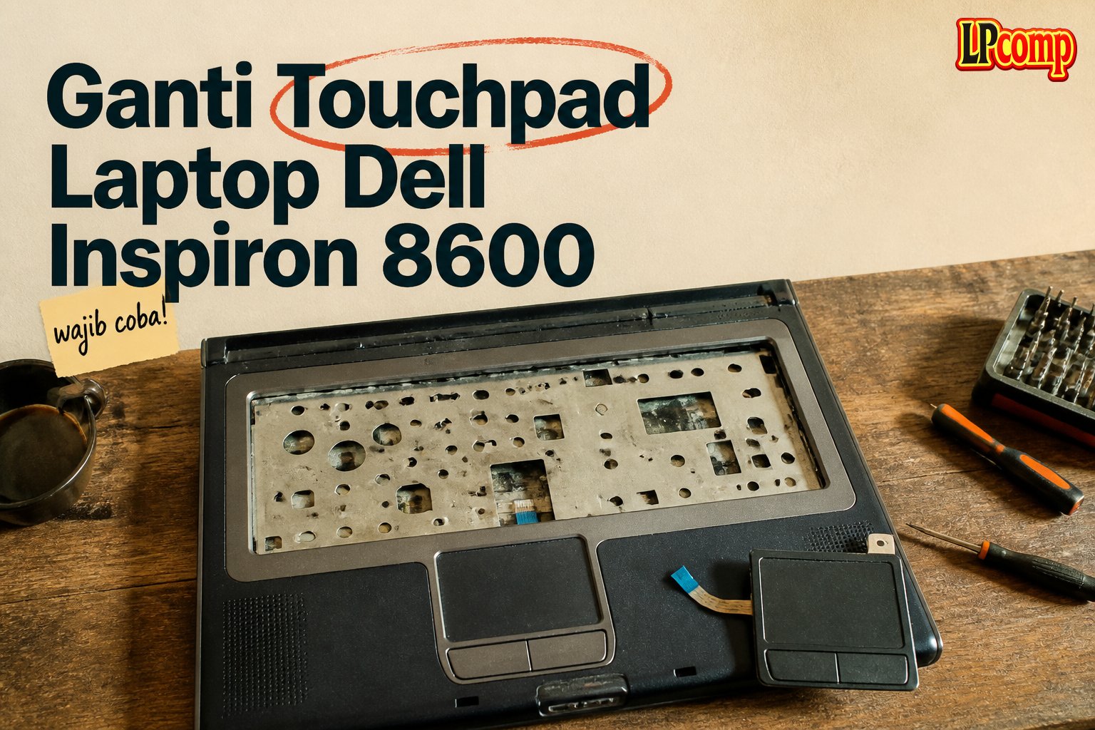 Ganti Touchpad Laptop Dell Inspiron 8600
