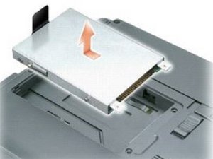 Langkah 3 — Mengeluarkan Hard Drive