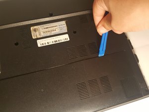 Langkah 1 — Membuka Panel Laptop