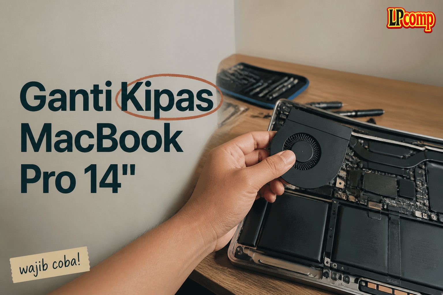 Ganti Kipas MacBook Pro 14"
