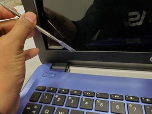 Langkah 2 — Mengangkat Panel Layar