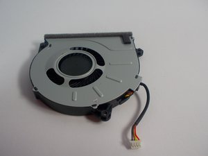 Langkah 6 — Mengeluarkan Kipas dari Laptop