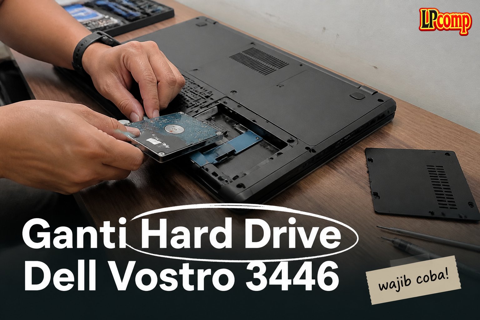 Ganti Hard Drive Dell Vostro 3446
