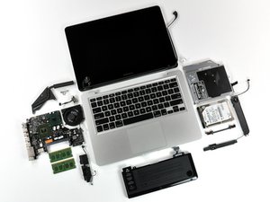 Langkah 1 — Buka Tutup Laptop
