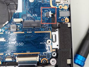 Langkah 6 — Lepaskan Konektor Speaker