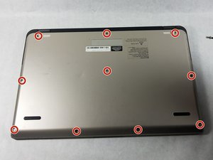 Langkah 2 — Buka Plat Belakang