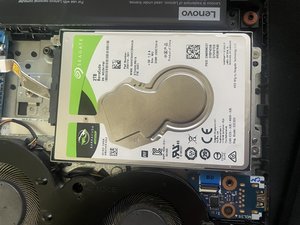 Langkah 5 — Pasang HDD ke dalam Laptop