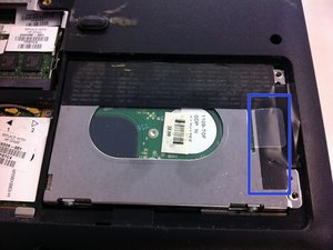 Langkah 2 — Mengakses Hard Drive