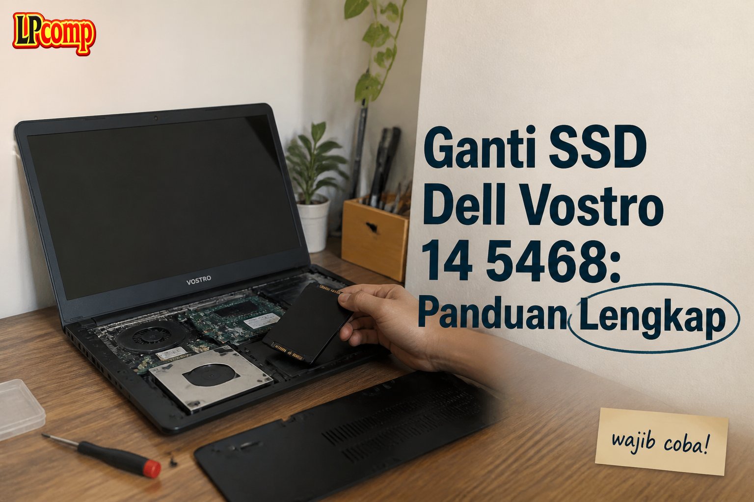 Ganti SSD Dell Vostro 14 5468: Panduan Lengkap