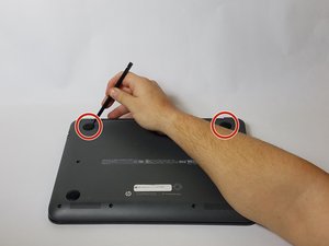 Langkah 1 — Menghilangkan Penutup Layar dan Screws