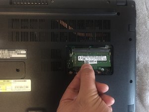 Langkah 5 — Pasang RAM Baru