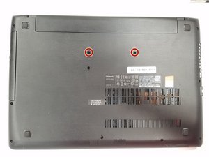 Langkah 1 — Buka panel belakang laptop