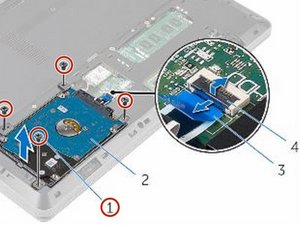 Langkah 4 — Mengganti Hard Drive Baru