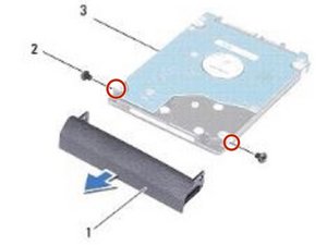 Langkah 5 — Pasang Bezel ke Hard Drive Baru