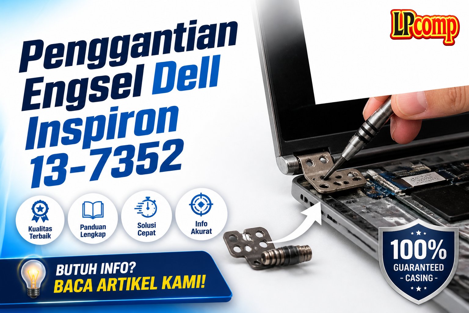 Penggantian Engsel Dell Inspiron 13-7352