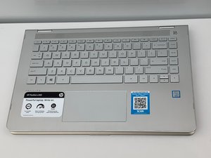 Langkah 3 — Membuka Keyboard dan Touchpad