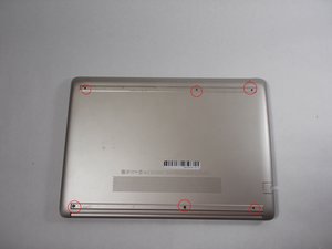 Langkah 1 — Membuka Panel Belakang Laptop