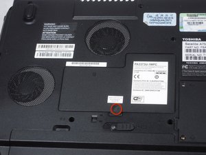 Langkah 1 — Membuka Panel Laptop