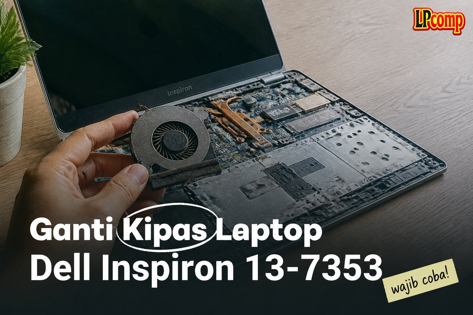 Ganti Kipas Laptop Dell Inspiron 13-7353