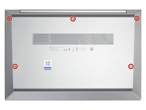 Langkah 1 — Matikan Laptop dan Lepaskan Screws